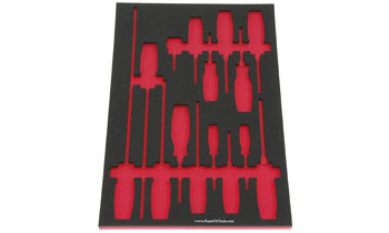 Foam Organizer for 15 Snap-on Instinct Phillips and Torx Screwdrivers