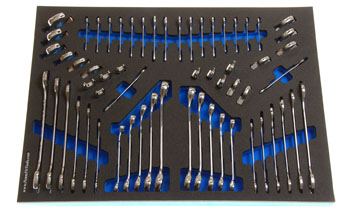 Foam Tool Organizer for 60 Craftsman Specialty Wrenches