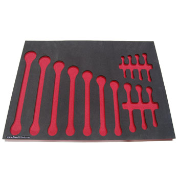 Foam Organizer for 14 Craftsman Inch Wrenches