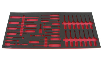 Foam Organizer for 24 Craftsman Screwdrivers and 14 Nut Drivers