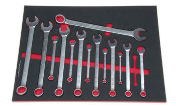 Foam Tool Organizer for 15 Wright Inch Combination Wrench Set #2