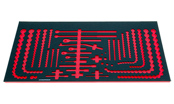 Foam Organizer for 247 Tekton Sockets with 5 Ratchets and 18 Drive Tools
