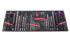 Foam Organizer F-05839-T Designed for Shadowing 251 Quinn Sockets with Ratchets and Additional Tools from the 428-Piece Master Technicians Tool Set Foam Organizer for 251 Quinn Sockets with 3 Ratchets and 128 Other Tools