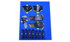 Foam Organizer F-05975-R Designed for Shadowing 113 Hex and Torx Keys from the 1025-pc Husky Set Foam Organizer for 113 Husky Hex and Torx Keys, Version 2
