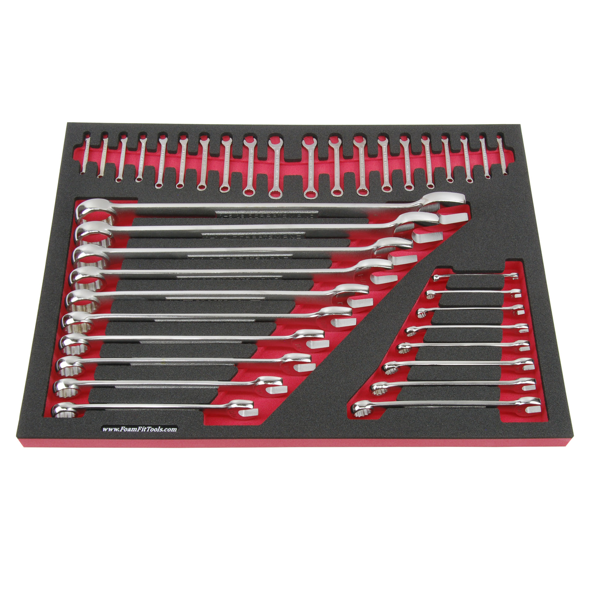CRAFTSMAN Plastic Wrench Storage 12-slot Wrench Organizer in the