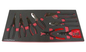 Foam Organizer for 6 Craftsman Pliers and 2 Snap Ring Pliers