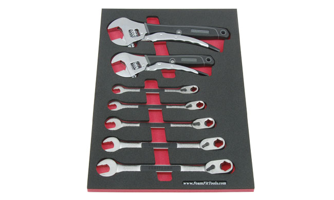 Foam Organizer for Craftsman Extreme Grip Wrenches from the 903-Piece Mechanics Tool Set