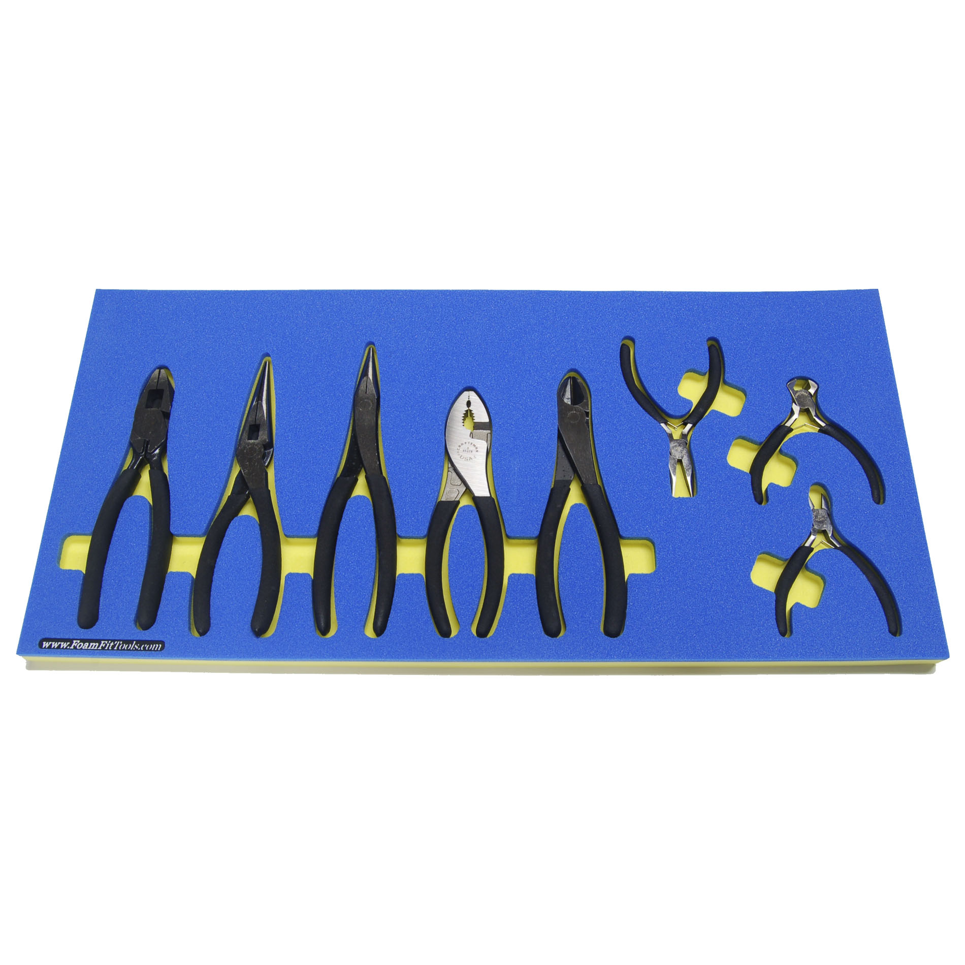 Foam Organizers for Shadowing pliers