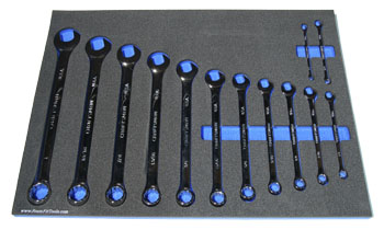 Foam Organizer for 13 Craftsman Professional Inch Wrenches